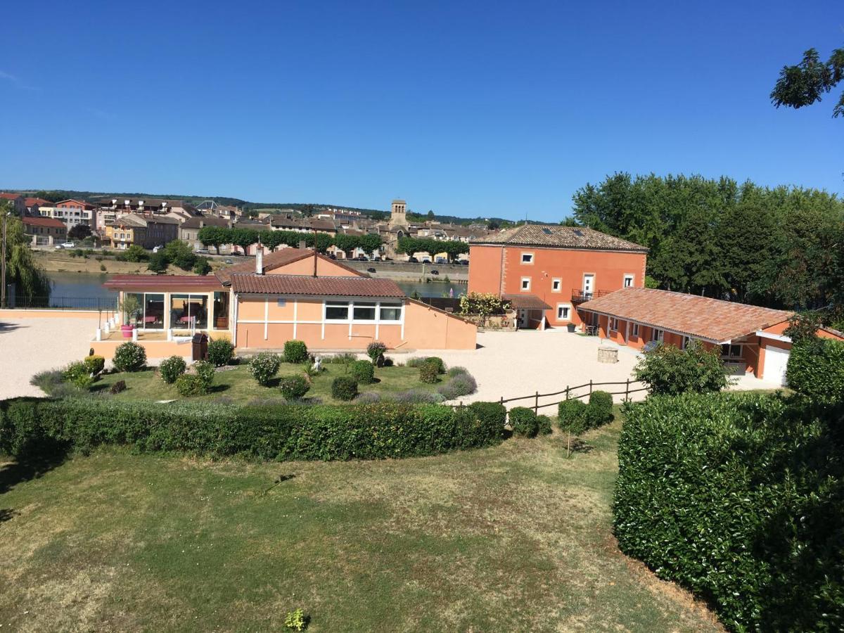 Domaine Des Jardins De La Saone Hotel Tournus Exterior foto