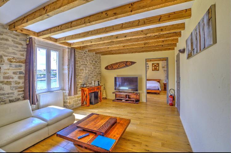 Domaine Des Jardins De La Saone Hotel Tournus Cameră foto